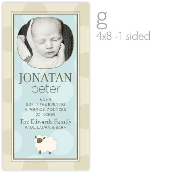 JTP Birth Announcment Design G.